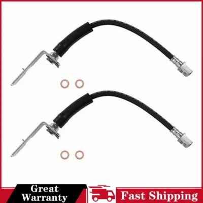 2x manguera de freno delantera Sunsong para Chevrolet Cobalt 2005 2006 2007 2008 2009 2010 Foto 1 de 4