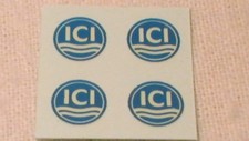 TRIANG, HORNBY LIMA ECT ICI X4 WAGON TRANSFERS / WATER SLIDE / DECAL'S SPARES