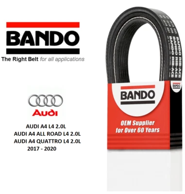 Serpentine OE Belt Rib Fit AUDI A4 / A4 ALLROAD / A4 QUATTRO L4 2.0L 17-2020 - Image 1 of 4