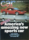 CAR magazine January 1981 Maserati Bora Giugiaro Alfasud Escort XR3i Alfa GTV6