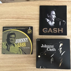 Johnny Cash & 17 Top Ten Hits + The Pride Of Jesse Hallam DVD (4 CD Plus 1 DVD) - Picture 1 of 9