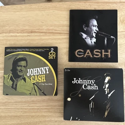 Johnny Cash & 17 Top Ten Hits + The Pride Of Jesse Hallam DVD (4 CD Plus 1 DVD) - Image 1 of 4