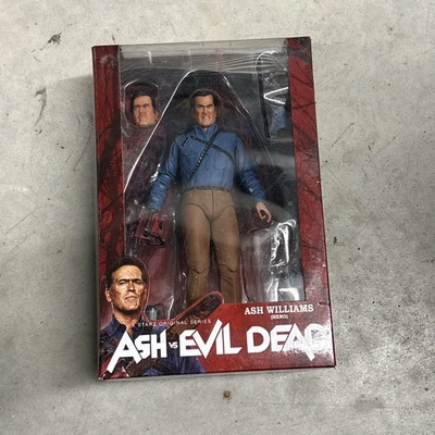 New Sealed - ASH WILLIAMS Ash vs Evil Dead 7" Starz TV Action Figure Neca 2016 - Image 1 of 3