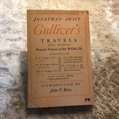 Gulliver's Travels Jonathan Swift 1965 Classic Adventure Novel Paperback Book - Image 1 of 4