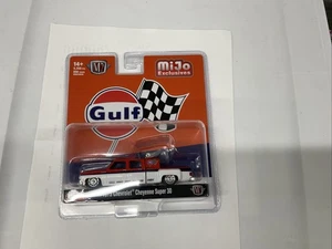 1/64 M2 1973 CHEVROLET CHEYENNE SUPER 30 DUALLY GULF ORANGE/WHITE - Picture 1 of 6