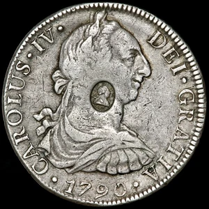 George III, 1760-1820. Bank Of England Emergency Issue Countermarked Dollar. - Picture 1 of 5