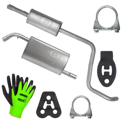 Schalldämpferset Auspuff für Smart Forfour 1 I W454 Fließheck 1.1|1.3 (04-06/06) - Bild 1 von 4