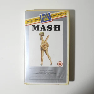 MASH The Movie VHS 1987 Good Condition Slightly Sunfaded Case War Movie Comedy - Picture 1 of 5