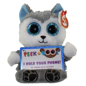 TY Beanie Boos - Peek-A-Boos - SCOUT the Husky Dog (4 pulgadas - Soporte para teléfono) -MWMTs - Imagen 1 de 1