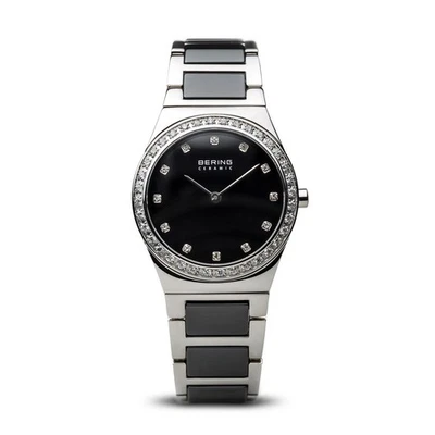 BERING Damen Quarz Uhr   Armbanduhr 30 mm Edelstahlgehäuse und Zifferblatt   Ede - Image 1 of 4