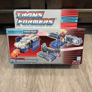 Camión cisterna Transformers Micromaster 1989 sin usar, en caja sellada de fábrica nuevo - Imagen 1 de 10