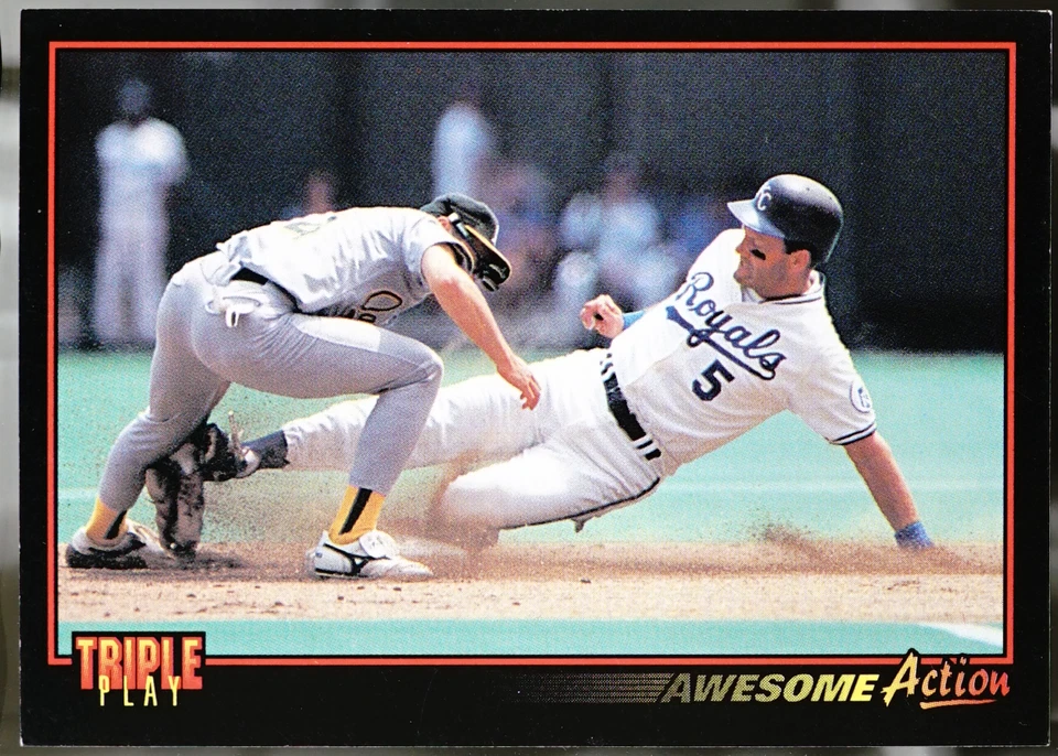 1993 Triple Play Baseball George Brett #64 NM - Image 1 of 1