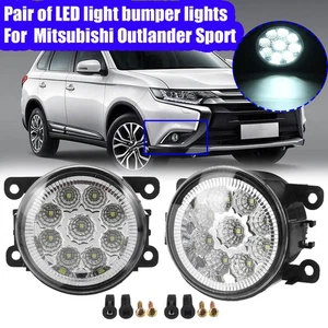 For Mitsubishi Outlander Sport RVR ASX Eclipse LED Front Fog Light Bumper Lamp - Bild 1 von 20