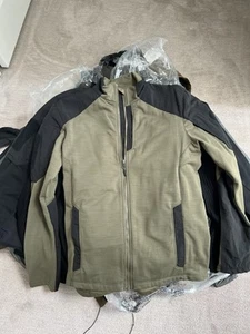 Triple Aught Design Tracer Jacket Green/Black Wool Blend Full Zip Medium - Picture 1 of 2