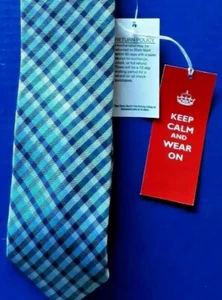 Savile Row Mens Silk Necktie church prom formal wedding funeral business attire - Picture 1 of 6