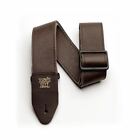 Ernie Ball 2" Tri-Glide BROWN Italian Leather Strap