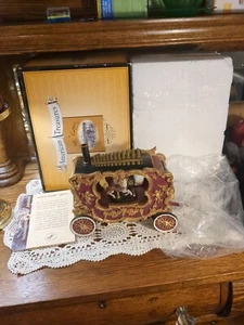 NIB San Francisco Music Box American Treasures Circus Carousel Cart 60-38586-4 - Picture 1 of 22