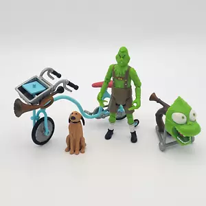 Lederhosen Grinch & Max 4" Figure 2000 Playmates How The Grinch Stole Christmas - Picture 1 of 19