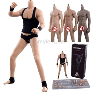JIAOU DOLL 1/6 Nahtloser männlicher Körper Mann Actionfigur für Phicen Hot Toys