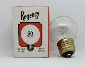 60G16-1/2 GLOBE CLEAR MED BASE REGENCY ***SHIPS FROM USA*** - Picture 1 of 2