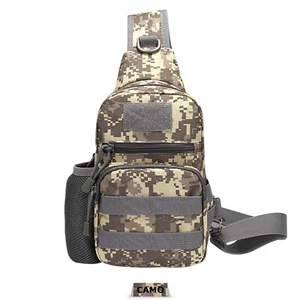 Men Outdoor Tactical Backpack Shoulder Sling Bag Chest Pack Sport Travel Hiking - Picture 1 of 15