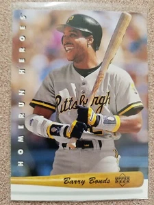 Barry Bonds 1993 Upper Deck Homerun Heroes #HR6 Baseballkarte - NRMT - Bild 1 von 2