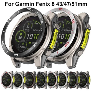 Funda de metal con marco de estilo bisel Ringke para Garmin Fenix 8 43 mm 47 mm 51 mm - Imagen 1 de 64