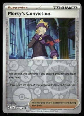 SV05: Temporal Forces #155/162 Morty's Conviction - Image 1 of 2