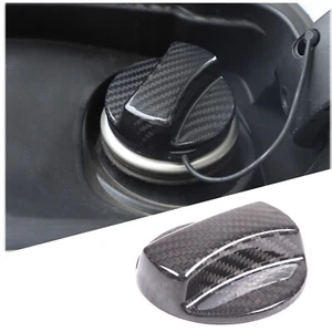 Dry Carbon Fiber Fuel Tank Cap Tank Cover Accessories For BMW 1 3 4 5 7 Series - Picture 1 of 11