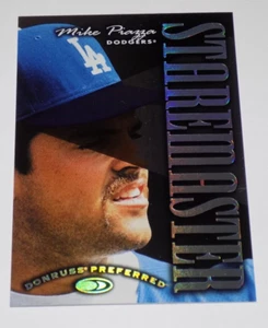 1997 Donruss Preferred Staremasters Mike Piazza Card #5 di 20 Serie #67/1500 - Foto 1 di 2
