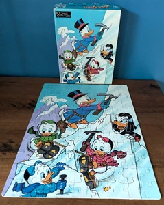 Disney DUCK TALES 100 Piece 11.5 x 15 Jigsaw Puzzle Golden 1986 Vintage COMPLETE - Picture 1 of 5
