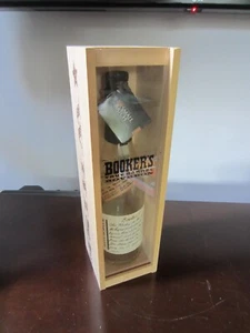 Bookers Bourbon leere Flaschenbox und Hängeheft 2012 - Bild 1 von 5