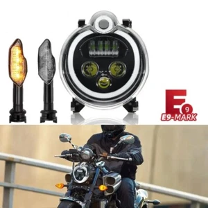 Conjunto de faros de haz bajo impermeables para moto para Yamaha VMAX 1700 - Imagen 1 de 9