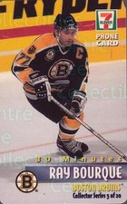 1996-97 Score Board 7-Eleven Phone Cards #5 Ray Bourque