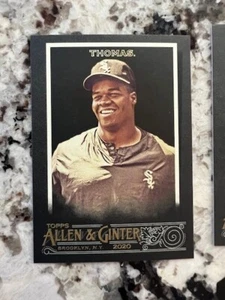 Topps Allen Ginter X 2020 tarjeta Chicago White Sox Frank Thomas #96 - Imagen 1 de 1