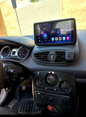 Autoradio per Renault Clio 3 Dal 2005 Al 2014 stereo Android 9 Pollici - Immagine 1 di 4