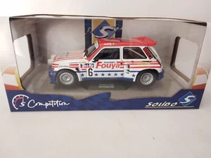 Solido Renault 5 Maxi Tusbo #6 Roussel Rally Cross 1987 1/18 S1804706 - Foto 1 di 3