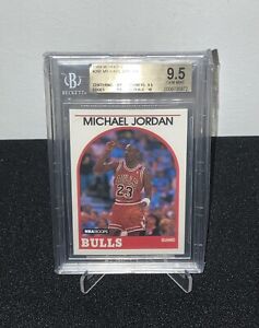 1989-90 NBA Hoops MICHAEL JORDAN #200 🏀 BGS 9.5 GEM MINT - Surface 10 💎