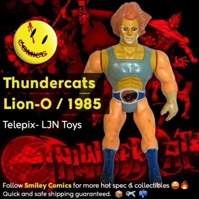 Thundercats Lion-O / Variante Naranja 7" / Figura de acción vintage 1985 LJN / Usado Foto 1 de 4