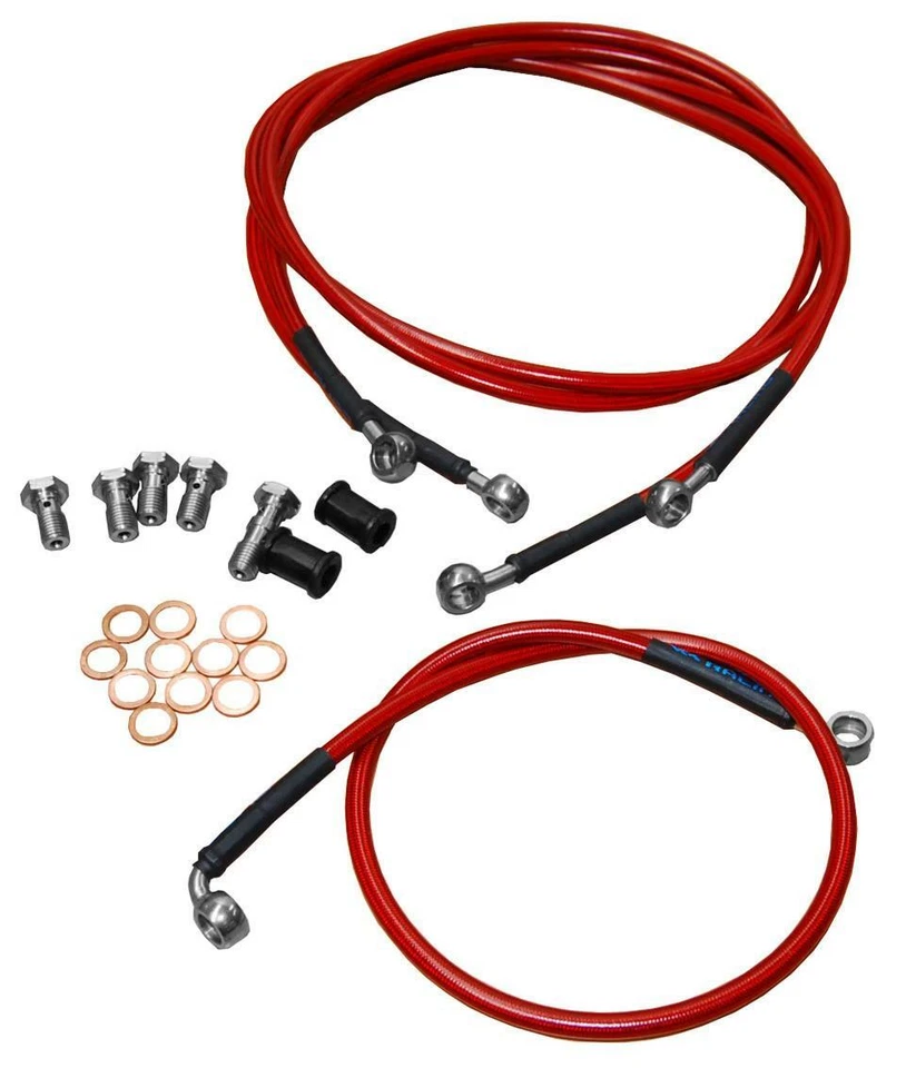 Suzuki LTR 450 Quad/ATV Performance Front and Rear Brake Line Kit - Image 1 of 1