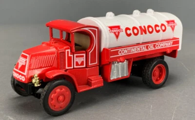 1:43 Matchbox Collectibles Diecast 1920 Mack AC Tanker Truck Conoco D1165 - Image 1 of 3