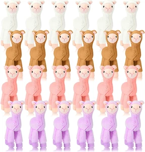 24 Pcs 7.87 Inch Mini Llama Stuffed Animal Alpaca Plush Llama Plush Alpaca Stuff - Picture 1 of 12