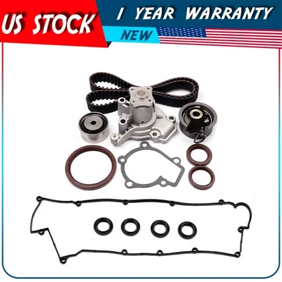 Kit de correia dentada tampa de válvula de bomba de água para 06-10 Hyundai Elantra Kia Sportage - Imagem 1 de 4