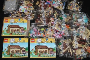 LEGO The SIMPSONS HOUSE # 71006 Homer MARGE Bart LISA Car 2523 pc sealed NO BOX - Picture 1 of 14