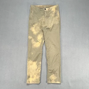 Michale Kors Herren Freizeit Chino Grün 28x30 Slim Stretch Hose Custom Dye - Bild 1 von 6