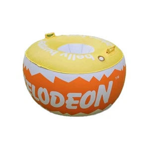 Nickelodeon Belly Bumper Inflatable 90s Kids Blow Up Handles 1991 MTV Network - Picture 1 of 13