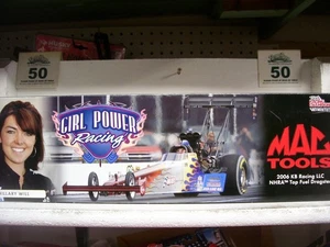 2006 1/24  HILLARY WILL GIRL POWER/KB RACING/ MAC TOOLS NHRA TOP FUEL - Picture 1 of 4