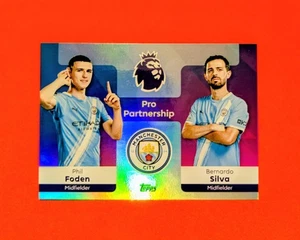 🔥Phil Foden/Bernardo Silva 2025-26 Topps Premier League Pro Partnership #372 - Imagen 1 de 2