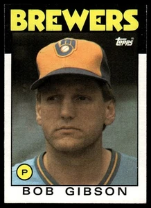 1986 Topps #499 Bob Gibson - Picture 1 of 2