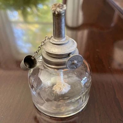 Lâmpada de vidro vintage para laboratório odontológico queimador de álcool Bunsen Japão #2 - Imagem 1 de 4